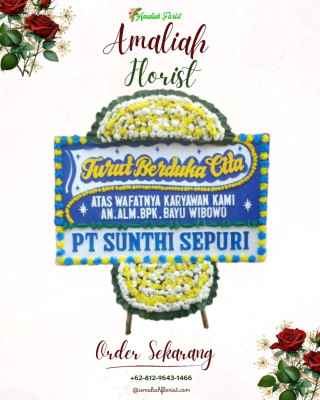 Papan Bunga Duka di Penarik